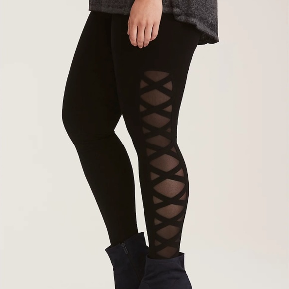 torrid mesh leggings